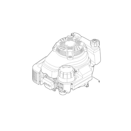 Picture of A - Motore completo FJ180V-AM93
